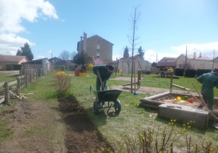 chantier jardinage IME Les Campanules