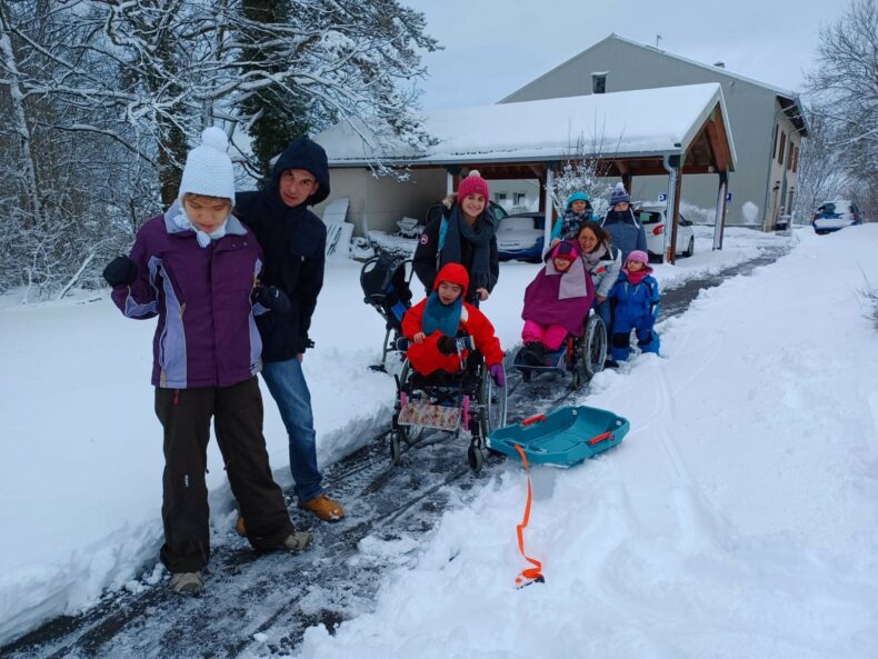 camp d'hiver IME petits prince